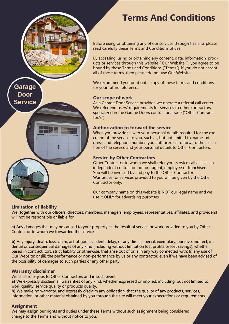 Garage Door Mobile Service Bethesda, MD 301-329-5586